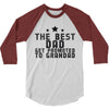 the best dad 3/4 Sleeve Shirt