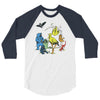 friendly beasts 3/4 Sleeve Shirt