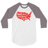 God Shed His Grace On Thee 3/4 Sleeve Shirt