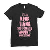 it's a kpop thing you probably wouldn't understand Ladies Fitted T-Shirt