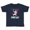 Born Unicorns-Born February Toddler T-shirt
