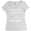 coffee (2) Women's Triblend Scoop T-shirt