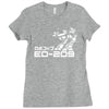 robocop inspired ed 209 Ladies Fitted T-Shirt