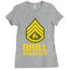grill sergeant military Ladies Fitted T-Shirt