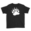 tiger paw sticker vinyl decal   wildcat claws print pet car window tru Youth Tee
