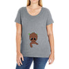 Baby Groot Ladies Curvy T-Shirt