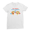 pizza debate Ladies Fitted T-Shirt