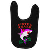 Sister Shark -Shark Do Do Do Baby Bibs