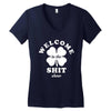 Welcome To The Shit Show Women's V-Neck T-Shirt