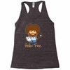 hello tree Racerback Tank