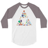 zelda item triforce 3/4 Sleeve Shirt