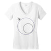 Outside Circle Women's V-Neck T-Shirt