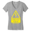 nikola tesla Women's V-Neck T-Shirt