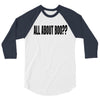 all about boo 3/4 Sleeve Shirt