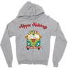 hippie holidays Zipper Hoodie