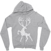 christmas deer Zipper Hoodie