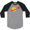 the spaceman logo 3/4 Sleeve Shirt