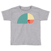 fibonacci golden ratio colorful Toddler T-shirt