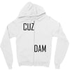 cuz dam Zipper Hoodie