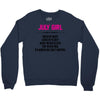 July Girl Hated By Many Crewneck Sweatshirt