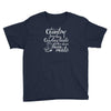 she's country from her cowboy boots Youth Tee