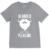 bearded for her pleasure V-Neck Tee