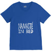 namaste in bed off shoulder V-Neck Tee