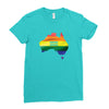 Australia Lgbt Ladies Fitted T-Shirt