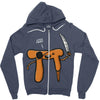 pi rated Zipper Hoodie