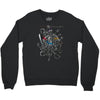 ninja aliens Crewneck Sweatshirt