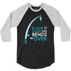 bends over 3/4 Sleeve Shirt
