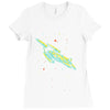 uss millennium enterprise Ladies Fitted T-Shirt