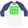 skaters 3/4 Sleeve Shirt