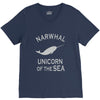 narwhals V-Neck Tee