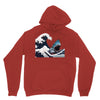 Great White Wave Shark Unisex Hoodie
