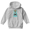 pizza shark graphic Youth Hoodie