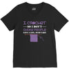 i crochet so i don't choke people save a life, send yarn V-Neck Tee