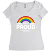 Play It Proud Women's Triblend Scoop T-shirt