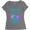 where are we dropping boys Women's Triblend Scoop T-shirt