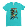 historical superheroes Ladies Fitted T-Shirt