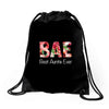 Bae Best Auntie Ever Drawstring Bags