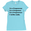 Revolution I Write Code Ladies Fitted T-Shirt