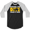born to dive forced to work 3/4 Sleeve Shirt