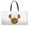 Minnie Mouse Leopard Weekender Totes