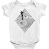 surf nose Baby Onesie