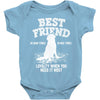 Best Friend Golden Baby Bodysuit