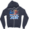 rock man Zipper Hoodie