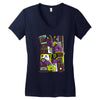 monster at house Women's V-Neck T-Shirt