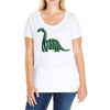 fontasaurus Ladies Curvy T-Shirt