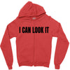 i can look it Zipper Hoodie